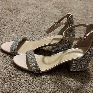 Betsey Johnson Mari Champagne Heels